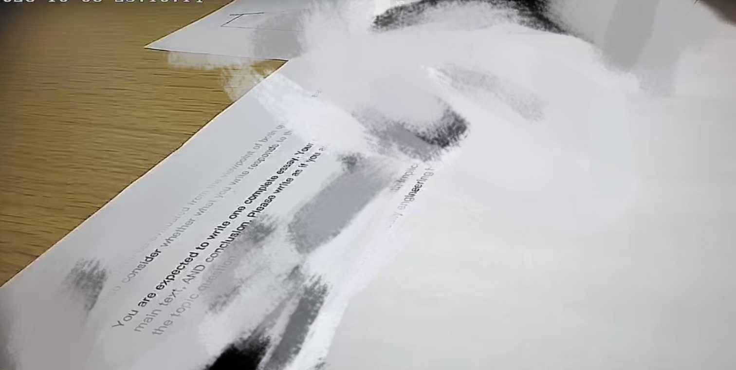 Offline image clarity sample